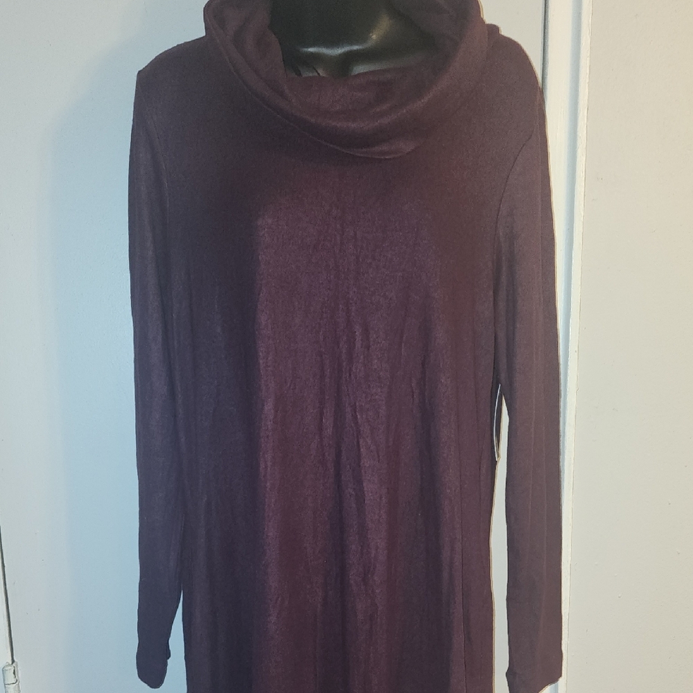 Apt. 9 Cowl Neck Sweater - Rich Burgundy